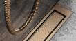 Unidrain Highline ramme - B�rstet kobber 900/10