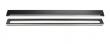 Unidrain afl�b 800 mm/10 mm ramme - B�rstet sort