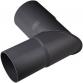 Plastmo Kn�r�r 90 mm 90 grader grafit