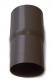 Plastmo R�rmuffe 75 mm grafit