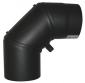 Metalbestos 150 mm 90� kn�r�r m/ smig og renseklap