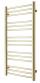 TVS Plus 15 h�ndkl�det�rrer - 50x99 cm - Poleret messing/Guld