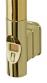 Kriss Nuvo 2 rundt varmeelement m/boost & sparefunktion 300W - Guld