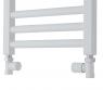 TVS lige ventils�t type 110 vendbart - Hvid