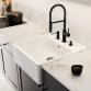 Blanco Panor 60 k�kkenvask i porcel�n - Krystalhvid