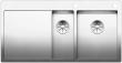 Blanco Claron 6 S-IF k�kkenvask - H�jrevendt - Rustfrit st�l
