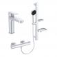 Ideal Standard Alu+ komplet pakke til badev�relse - Silver