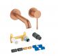 Grohe Essence New komplet armatur til indbygning i v�g - B�rstet warm sunset
