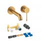 Grohe Essence New komplet armatur til indbygning i v�g - B�rstet cool sunrise