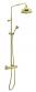 Damixa Tradition komplet brusesystem �200 - Poleret messing
