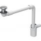 Geberit pladsbesparende vandl�s inkl bundventil m/push open