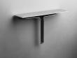 Unidrain ReFrame s�behylde med bruseskraber - B�rstet st�l