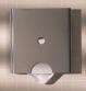 d line papirdispenser - V�gmonteret - Slebet rustfrit st�l