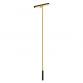 Damixa Zen lang bruseskraber m/holder - B�rstet messing