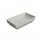 GSI Pura 60 fritst�ende bowlevask - Firkantet - Uden overl�b - Cenere