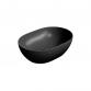 GSI Pura 50 oval fritst�ende bowlevask - Uden hanehul - Ardesia