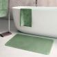 Hefe Fuzzy skridsikker badem�tte 50 x 80 - Gr�n