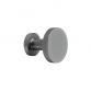 Cass�e Crystal Cut knopgreb eller krog - B�rstet gunmetal