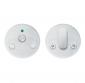Beslagsboden Spar toiletbeslag �52 - B�rstet rustfrit st�l