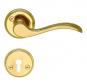 Beslagsboden vintage indend�rs d�rgreb inkl n�gleskilt - Poleret messing