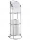 Beslagsboden fritst�ende toiletpapirholder - Dobbelt - Krom