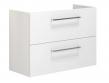 Dansani Mido+ underskab m/2 skuffer t/gulvafl�b - 80 - Hvid h�jglans