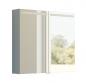 Dansani Mido+ Top spejlskab 80 - Mat lysebl�