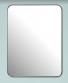 Cass�e spejl m/sort ramme - 120x80 cm - Vendbart