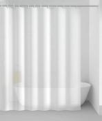 Hefe badekarsforh�ng - 180 x 180 cm - Hvid