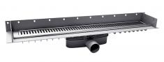 Purus Line sampak 800 mm Ø50 vandret lav med vandlås
