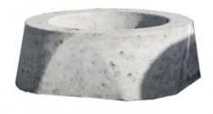 IBF 425 mm kegle u/d&aelig;ksel - Beton