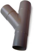 Plastmo grenr&oslash;r 90/90 60&deg; grafit