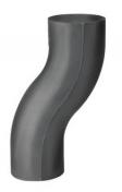 VMZINC Dobbeltb�jning ANTHRA-ZINC - 80 mm