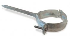Plastmo h&aelig;ngselstift Galvaniseret 75 mm - til mur