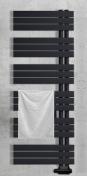 Kriss Stella h�ndkl�det�rrer - 60x131 cm - Mat sort