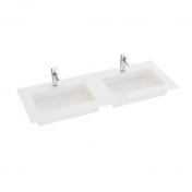 Dansani Angular dobbelt h�ndvask efter m�l 220-240 cm - Blanco Zeus