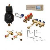 Wavin AHC 9000 tr�dl�s gulvvarmesystem 2 kredse display