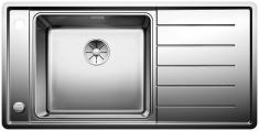 Blanco Andano XL 6 S-IF k�kkenvask - Venstrevendt - Rustfrit st�l
