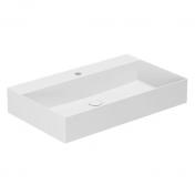 Lavabo Elegance SQ 75 håndvask t/væg eller møbel - Uden overløb