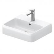 Duravit Qatego 50 håndvask t/væg eller møbel - 1 hanehul