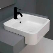 Lavabo Cosa 48 håndvask t/delvis nedfældning - 1 hanehul