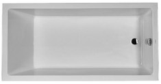 Duravit Starck badekar t/indbygning - 180 x 90 - 1 ryglæn