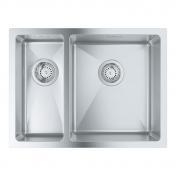 Grohe K700U k�kkenvask i rustfrit st�l m/skyllesk�l