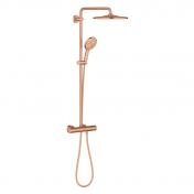 Grohe Rainshower SmartActive 310 brusesystem - B�rstet warm sunset
