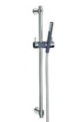 Outlet - Vola T34 brusestang og glider - B�rstet krom (uden h�ndbruser og slange)