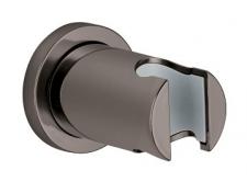 Grohe Rainshower bruseholder m/rosette - Poleret hard graphite Grohe Rainshower bruseholder m/rosette - Poleret hard graphite
