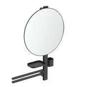Ideal Standard Alu+ multifunktionelt spejl m/h�ndkl�deholder - Large - Silk black