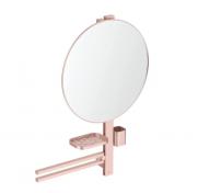 Ideal Standard Alu+ multifunktionelt spejl m/h&aring;ndkl&aelig;deholder - Large - Ros&eacute;