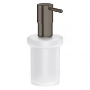 Grohe Essentials s�bedispenser - B�rstet hard graphite