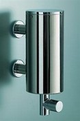 Outlet - Vola s�bedispenser T10 - b�rstet krom - 2 stk. tilbage
